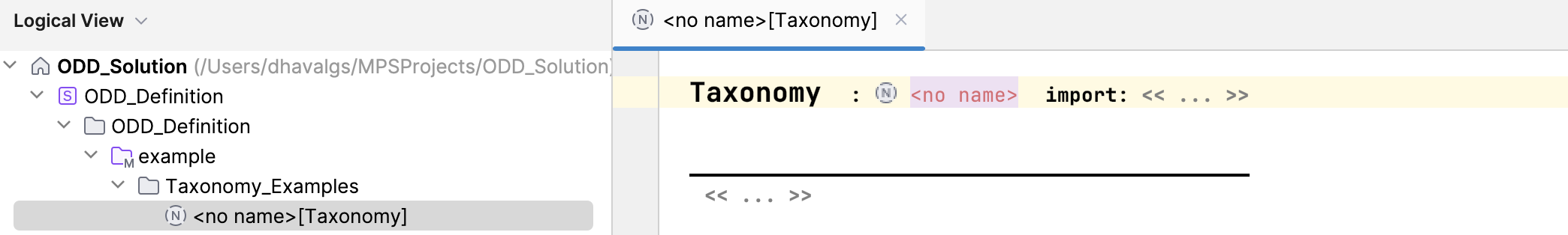 Define Taxonomy